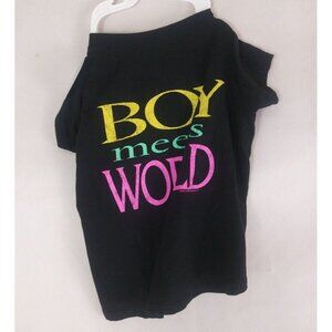 NWT Blended Collection Dog Apparel Boy Meets World Dog Shirt Size Medium